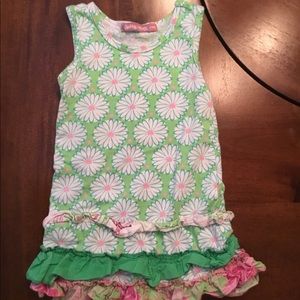 Jelly the pug ruffle dress LIKE NEW